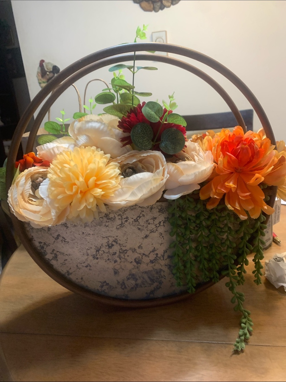 Centerpiece. At office